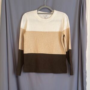 J Crew Colorblock Sweater